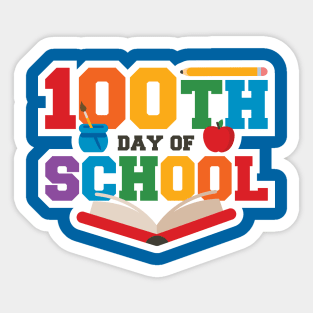 Cute 100th Day of School Sticker